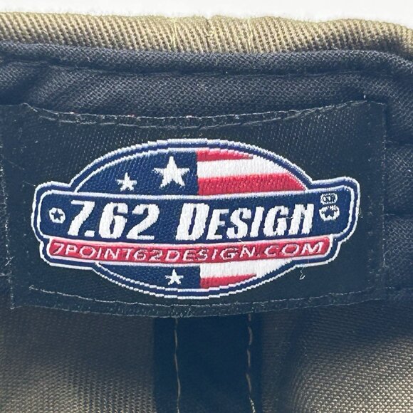 USMC Marines Aviation Hat 7.62 Design Twill Cap Olive Drab Green Hook Loop OSFM - Picture 5 of 8